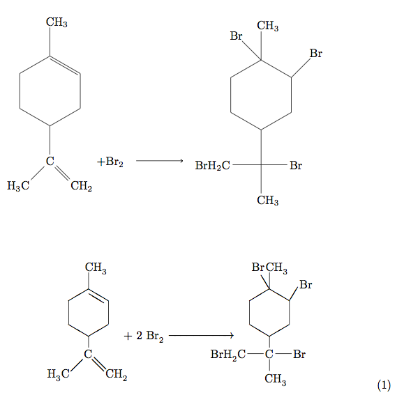 Oben ChemFig unten XymTeX